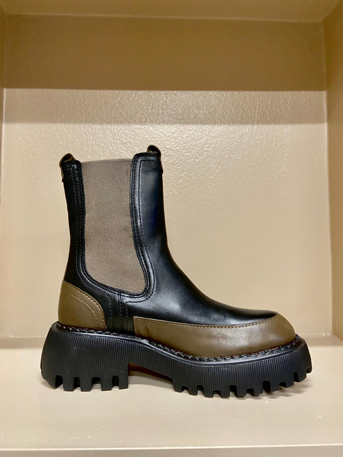 Stivaletti in pelle Cerruti 1881 donna - immagine 3