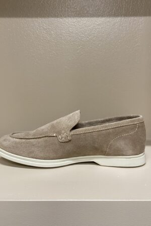 Mocassini scamosciati beige Cerruti 1881 uomo