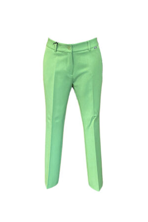 Pantaloni verdi slim Baldinini donna