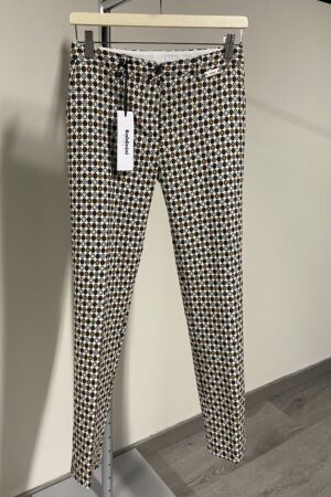 Pantaloni con stampa geometrica Baldinini donna
