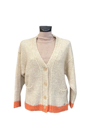 Cardigan beige Baldinini donna