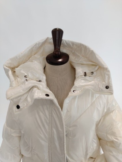 Piumino lungo lucido con cappuccio Trussardi donna - immagine 15