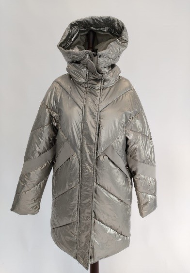 Piumino lungo lucido con cappuccio Trussardi donna - immagine 9