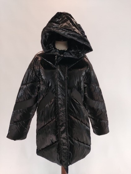 Piumino lungo lucido con cappuccio Trussardi donna - immagine 5