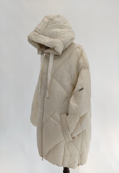 Piumino lungo opaco con cappuccio Trussardi donna - immagine 6