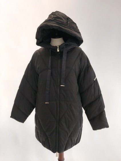 Piumino lungo opaco con cappuccio Trussardi donna