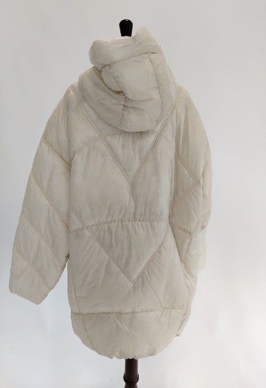 Piumino lungo opaco con cappuccio Trussardi donna - immagine 7