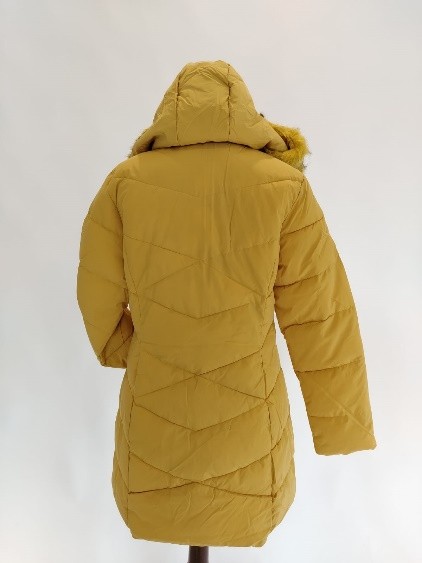 Piumino lungo opaco con cappuccio Trussardi donna - immagine 4