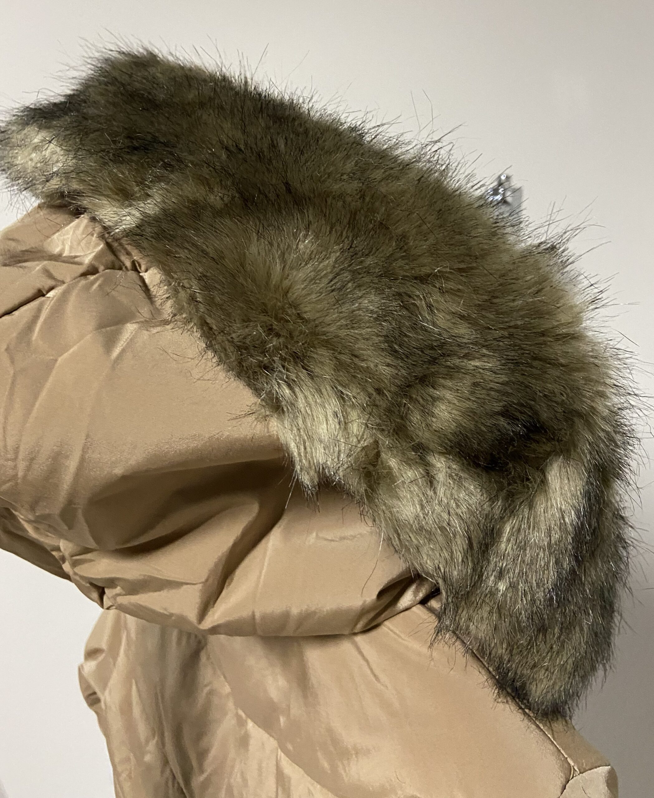 Piumino lungo opaco con cappuccio Trussardi donna - immagine 7