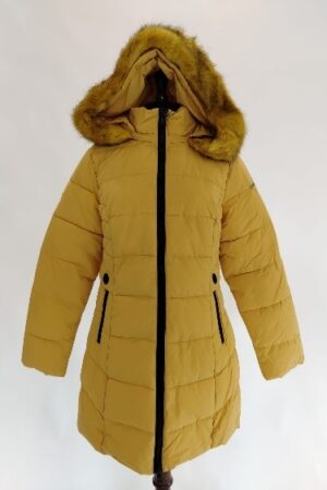 Piumino lungo opaco con cappuccio Trussardi donna