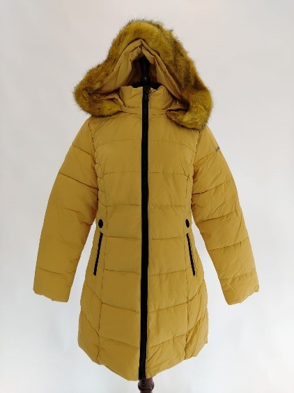 Piumino lungo opaco con cappuccio Trussardi donna