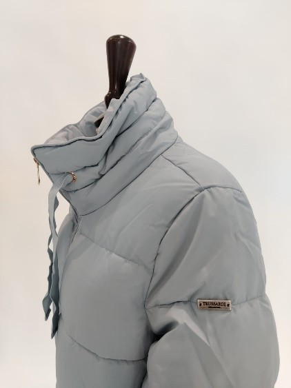 Piumino lungo opaco Trussardi donna - immagine 7