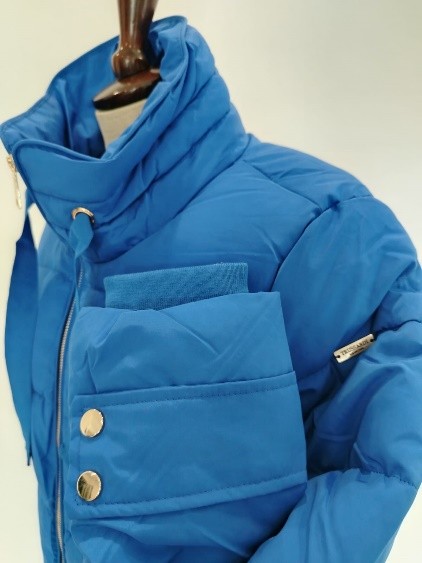 Piumino lungo opaco Trussardi donna - immagine 3