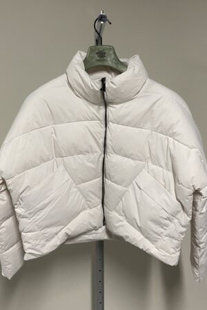 Piumino crop con collo alto Trussardi donna