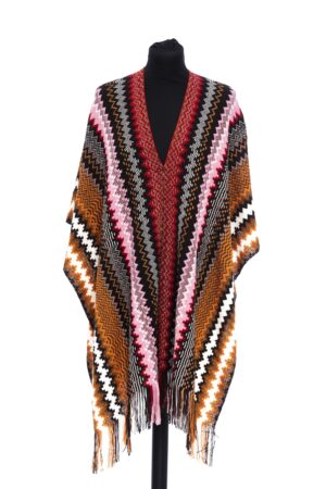 Poncho multicolore Missoni donna