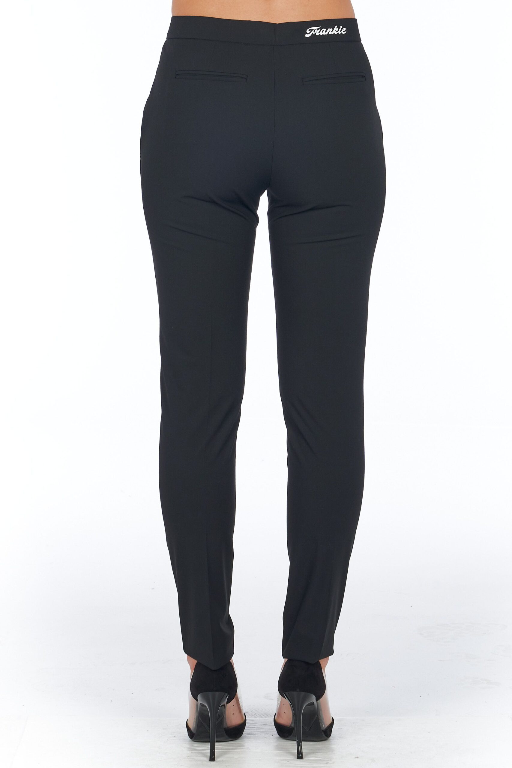Pantaloni neri a Sigaretta Frankie Morello donna - immagine 5