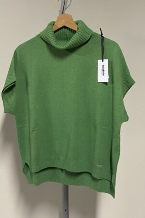 Dolcevita smanicato verde Baldinini donna