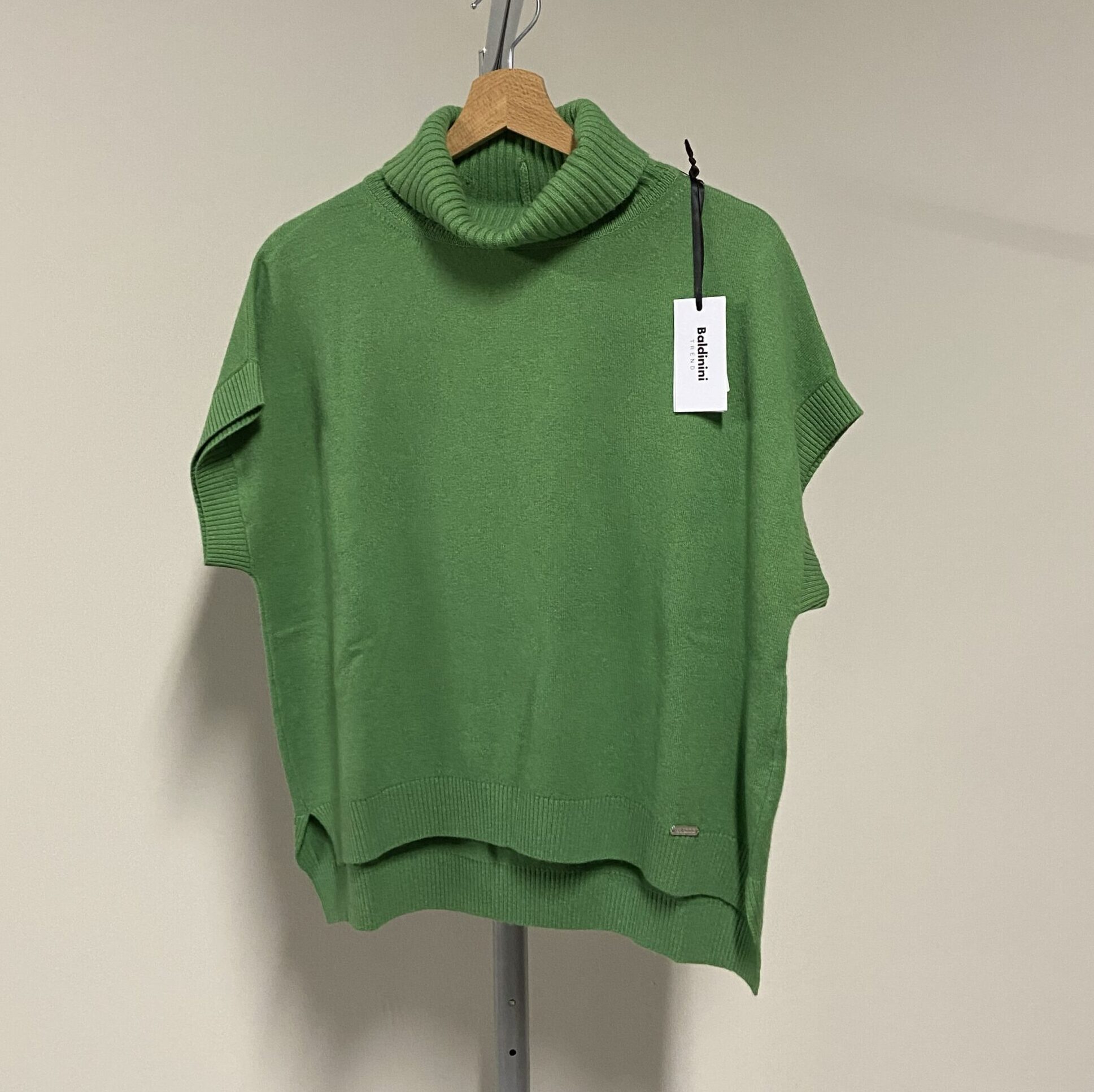 Dolcevita smanicato verde Baldinini donna