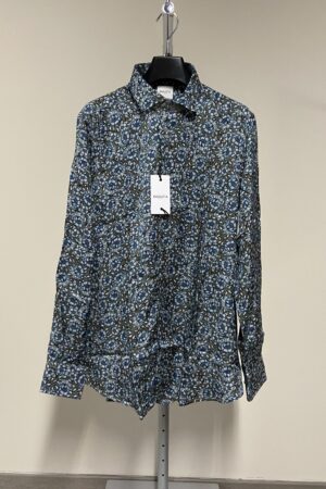 Camicia floreale slim fit Bagutta uomo