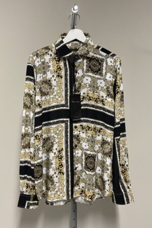 Camicia taglio oro barocco Billionaire uomo