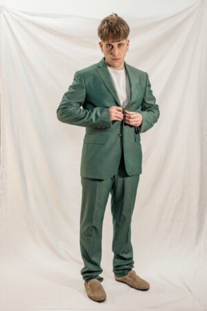 Abito verde Trussardi uomo