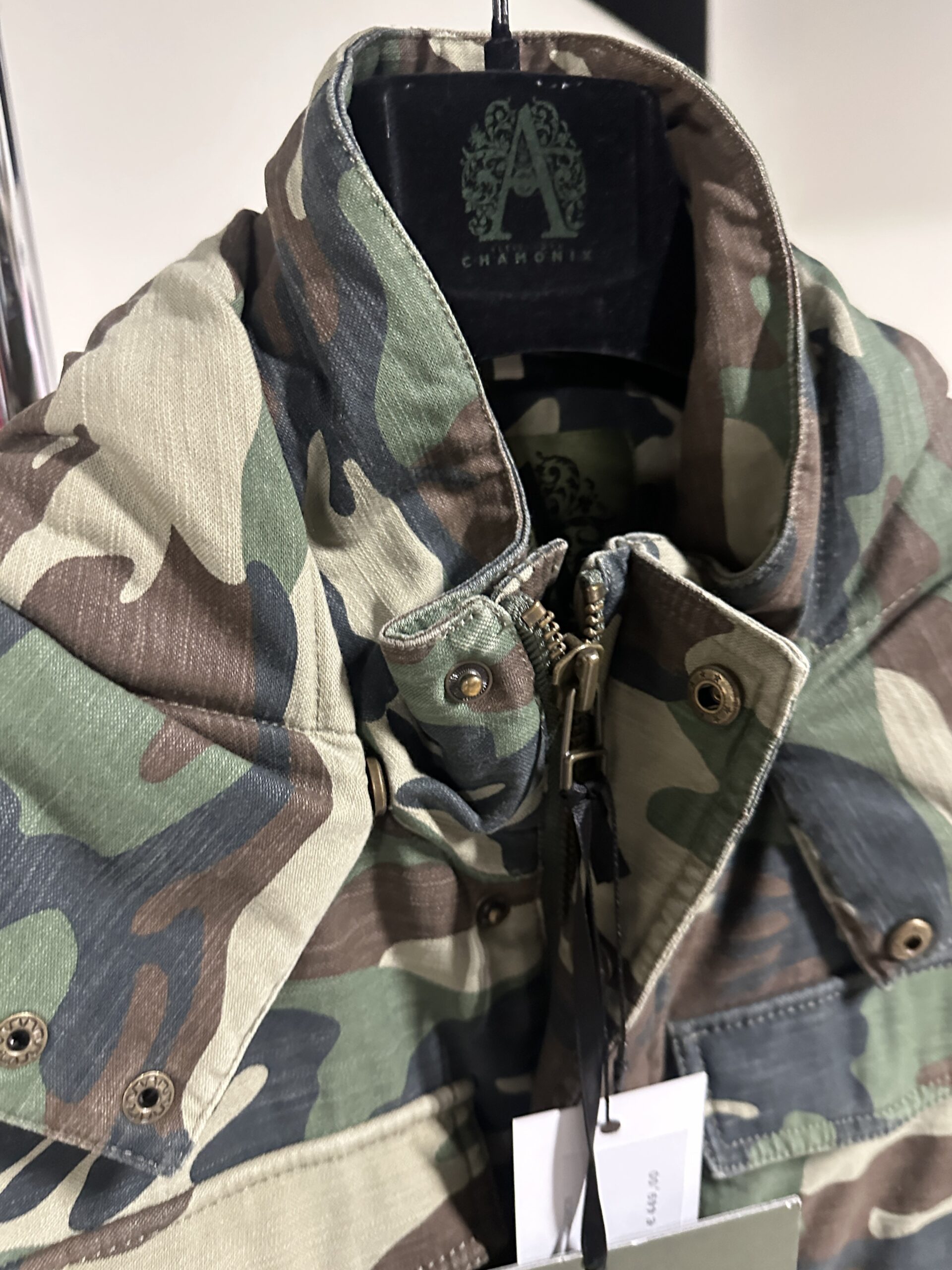 Giubbotto stile militare camouflage Chamonix uomo - immagine 2