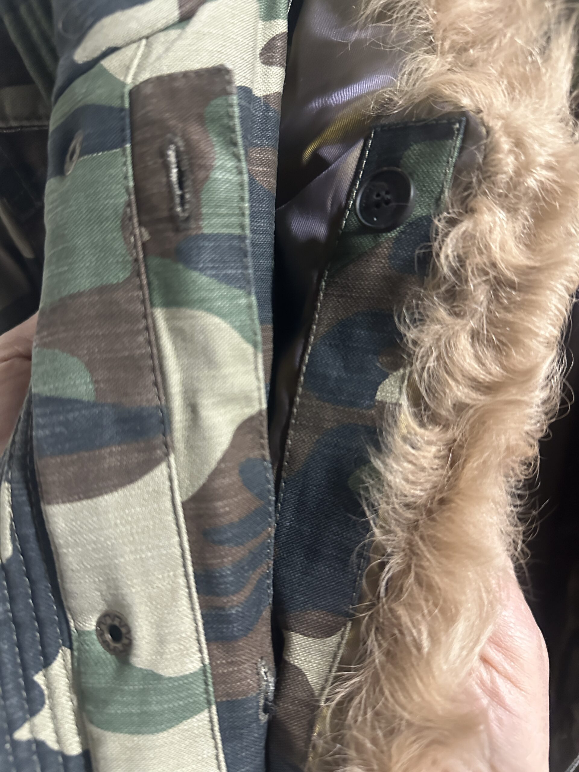 Giubbotto stile militare camouflage Chamonix uomo - immagine 4