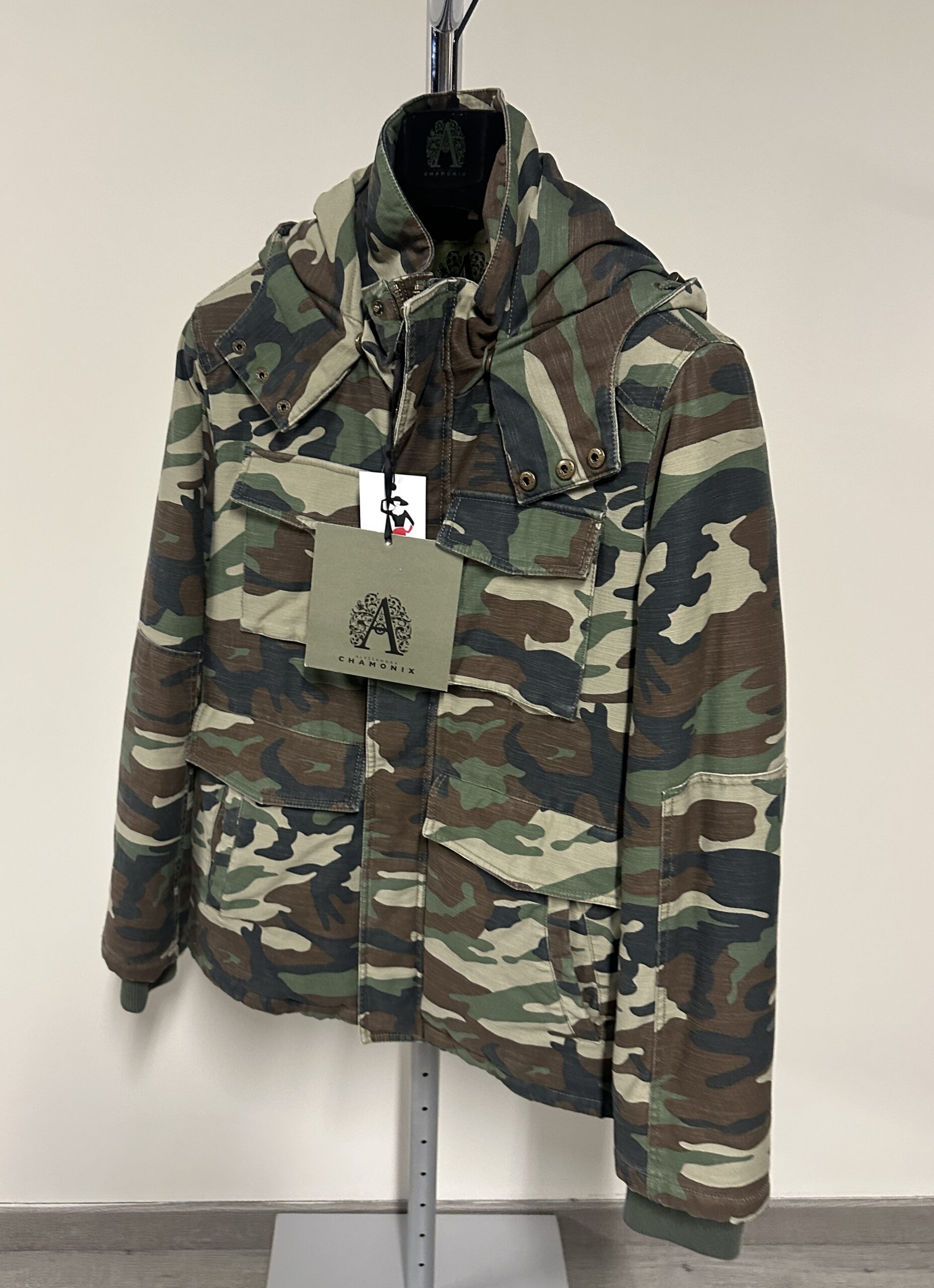 Giubbotto stile militare camouflage Chamonix uomo