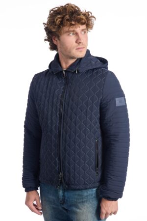 Giubbotto blu Roberto Pepe uomo