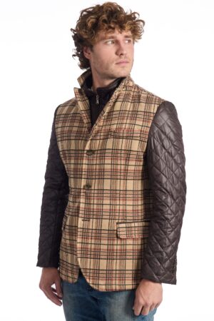 Giacca a quadri Roberto Pepe uomo