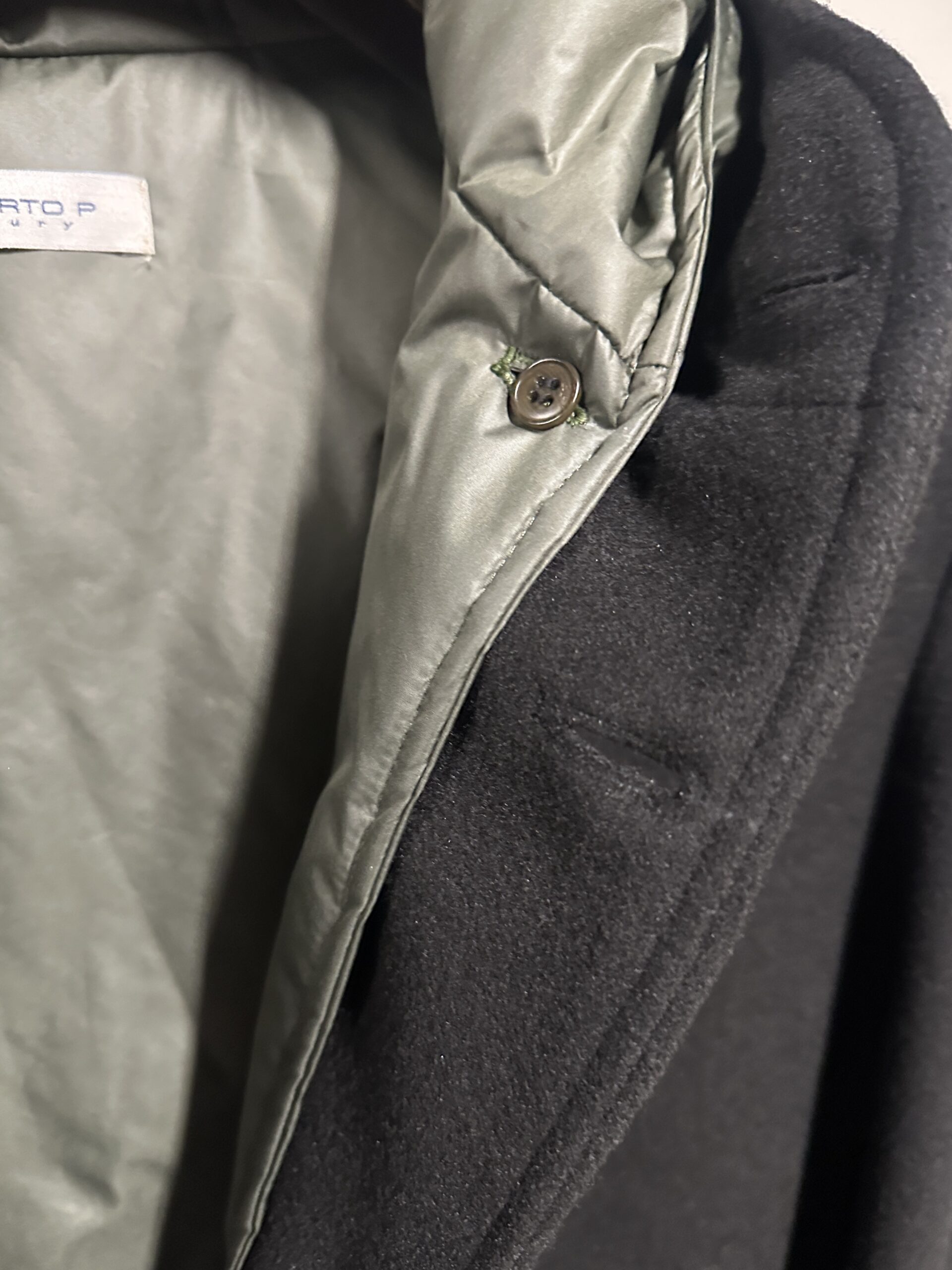 Cappotto con cappuccio Roberto Pepe uomo - immagine 4