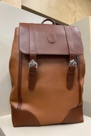 Zaino in pelle marrone Trussardi