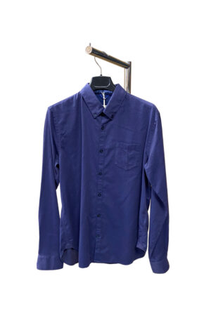 Camicia viola a rombi Cerruti uomo