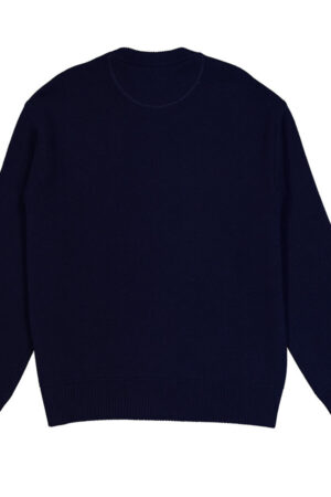 Maglione girocollo blu Valentino uomo